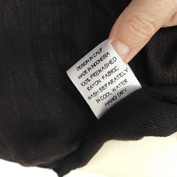 Bamboo 100% Rayon Art to Wear Top Sweater Set One Size New Lagenlook Womens - Picture 11 of 11